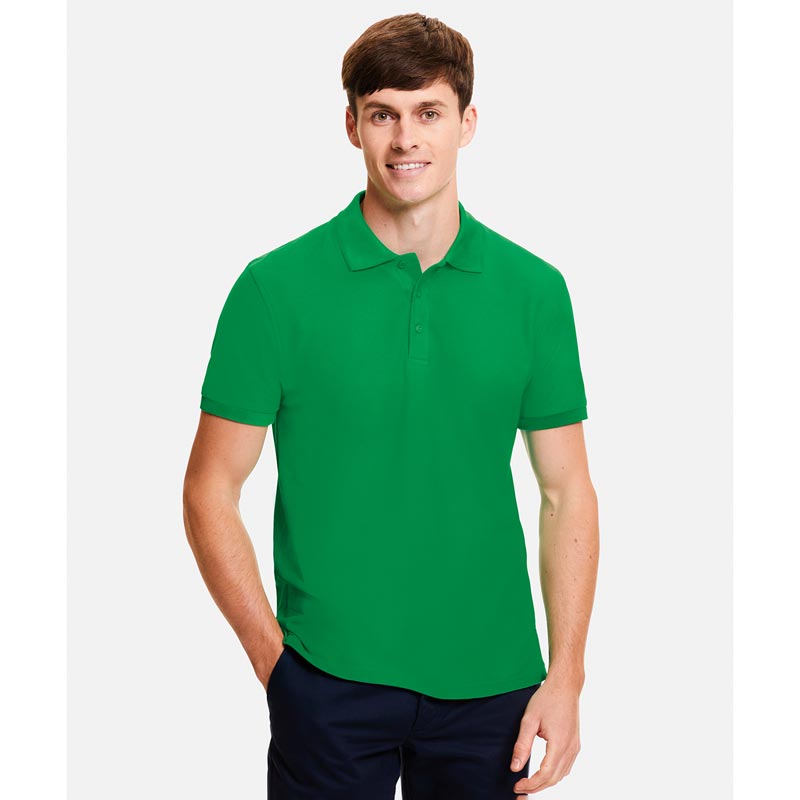 Iconic polo - Kelly Green S